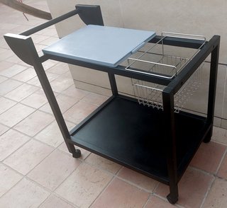 Carrito de cocina o jardín, carrito de servicio