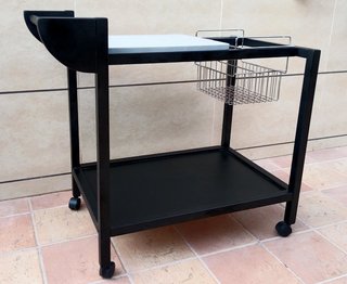 Carrito de cocina o jardín, carrito de servicio