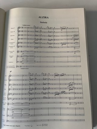 Verdi - Alzira Edición Crítica