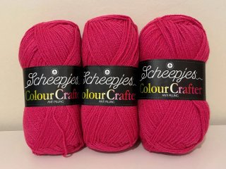 3 madejas lana Scheepjes Colour Crafter color 1083