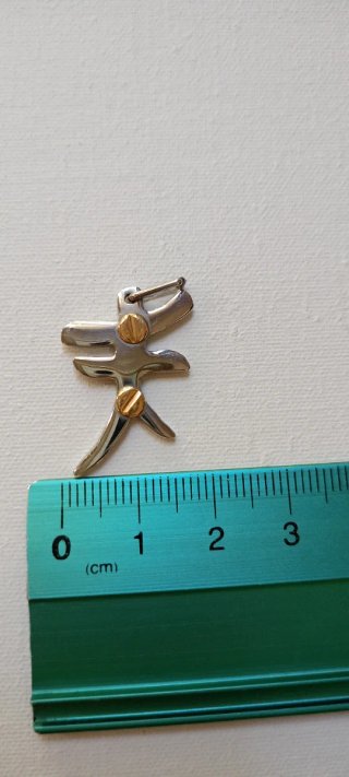 Colgante de Oro 18k Bicolor "Armonía" (2,51gr)
