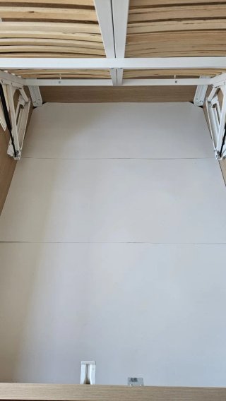 Cama Canapé 140cm + 2 Mesitas Malm Ikea