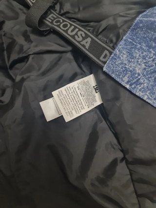 Chaqueta DC Snowboard Azul y Gris