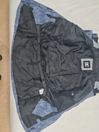 Chaqueta DC Snowboard Azul y Gris