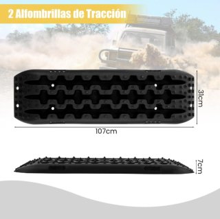 Tablas de Tracción Todoterreno Alfombrillas