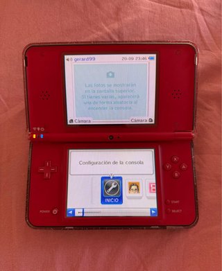 Nintendo DSi XL Edición Mario Bros Roja
