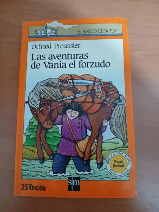 Libro las aventuras de vania el forzudo