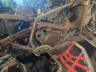 Escape Thunder Competition para Honda TRX 450