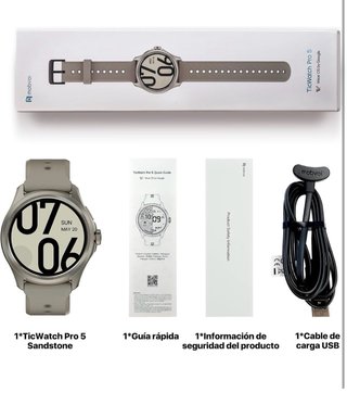 Reloj Inteligente Ticwatch Pro 5 Sandstone