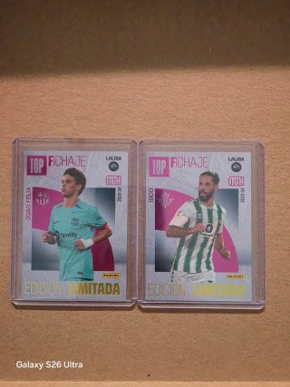 Lote 2 Cartas Megacracks 23-24 Edición Limitada