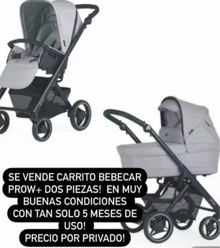 Carrito Bebecar Prow+ 2 piezas