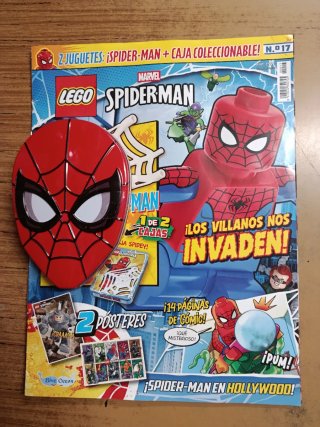 Pack Revistas LEGO Hulk,Hulk rojo & Spiderman