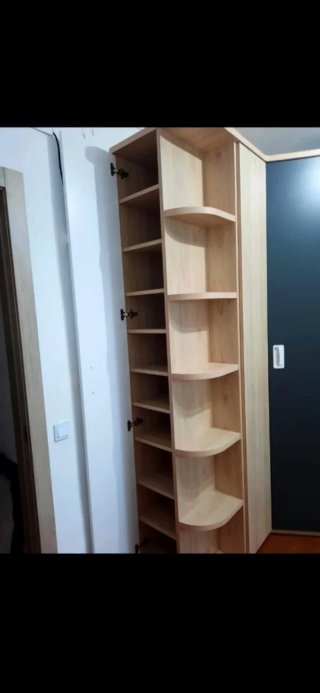 Armario rinconero grande madera
