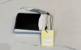 Portafoglio donna Marc Jacobs bianco