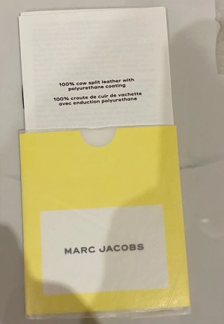 Portafoglio donna Marc Jacobs bianco