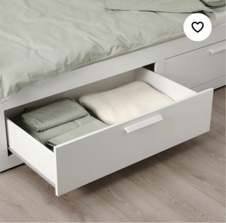Cama Plegable Brimnes IKEA Doble/sencilla