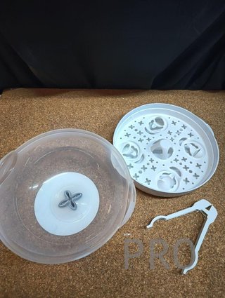 Esterilizador de biberones para microondas