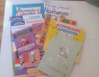 Libros aprendizaje,restas,sumas,escritura,colorear