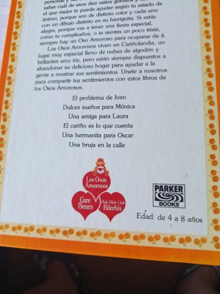 Libro los osos amorosos.precioso