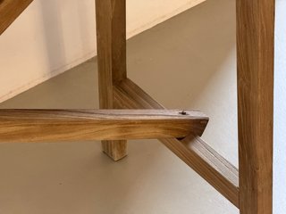 Consola de madera de olmo Zara Home