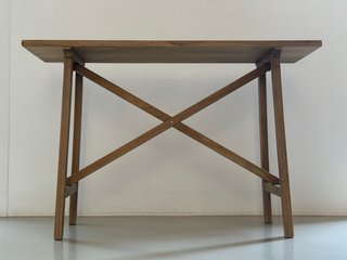 Consola de madera de olmo Zara Home