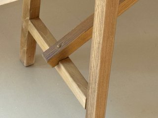 Consola de madera de olmo Zara Home