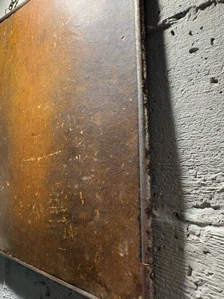 Espejo antiguo tipo barbero