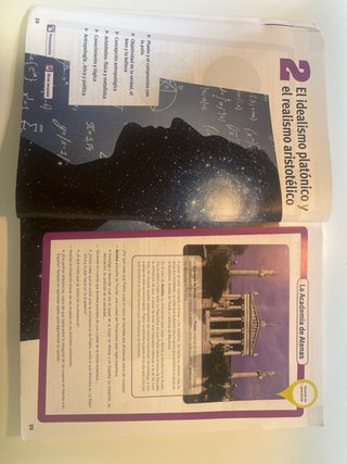 Historia de la filosofía, 2 Bachillerato