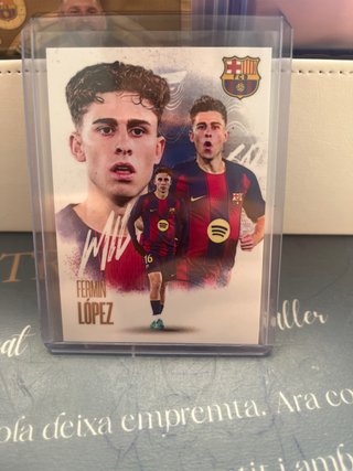 Fermin Lopez FC Barcelona Card