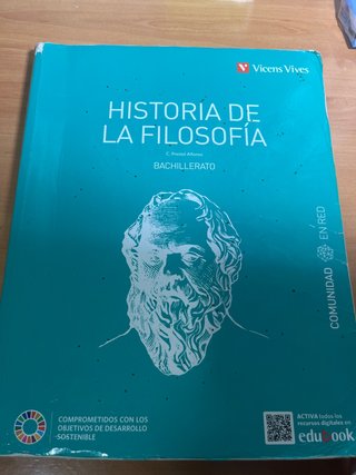 Historia de la filosofía, 2 Bachillerato