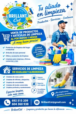 Venta de productos de limpieza