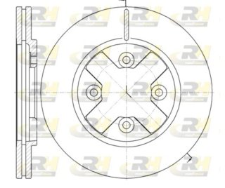 Discos de freno Nissan Vanette NUEVOS EN SU CAJA