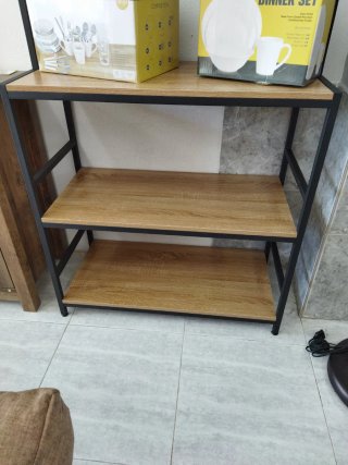 Estantería de Cocina de Madera y Metal 170 cm