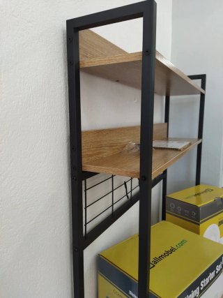 Estantería de Cocina de Madera y Metal 170 cm