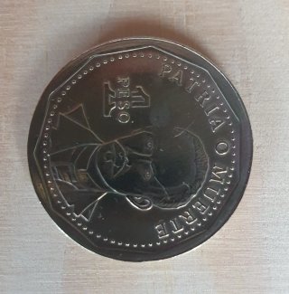 Moneda de 1 Peso Cubano