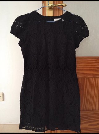 Vestido de encaje elástico