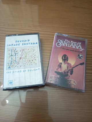 Lote 2 Cassettes Carlos Santana