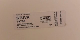 Cama alta Stuva Ikea