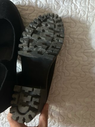 Zapatos Negros con Hebilla