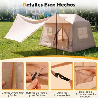 COSTWAY Tienda de Campaña Inflable
