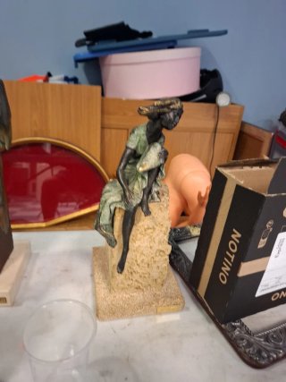 Lote de 6 Esculturas Decorativas