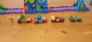 Pista T-Racers con 4 Coches