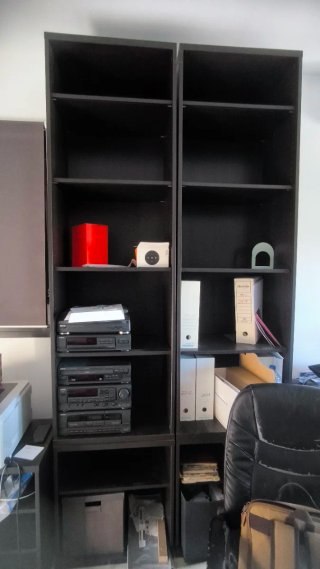 Estantería Ikea Oscura