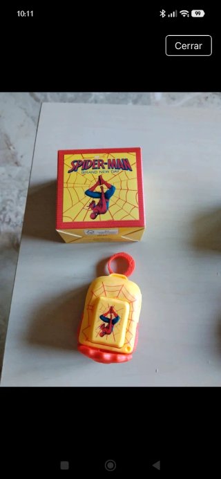 Juguete spiderman