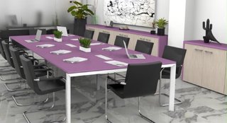 Liquidación Muebles Oficina Beige/Morado