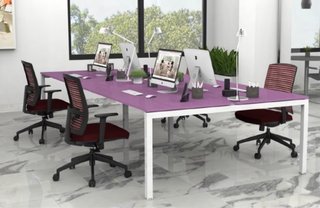 Liquidación Muebles Oficina Beige/Morado