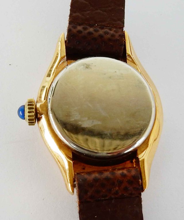 1508-Reloj TECHNOS-Swiss-señora-vintage-cuerda-NOS