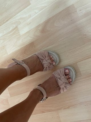 Sandalias Mustang Planas Rosa Talla 37