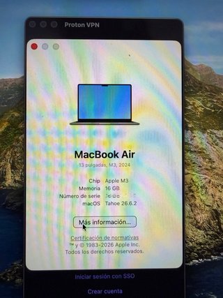 MacBook Air M3 16GB RAM 512GB SSD Azul