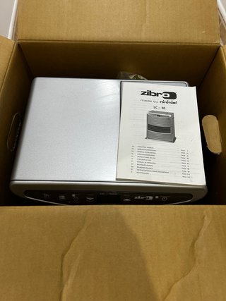 Estufa Electrónica Zibro LC-30 Plata